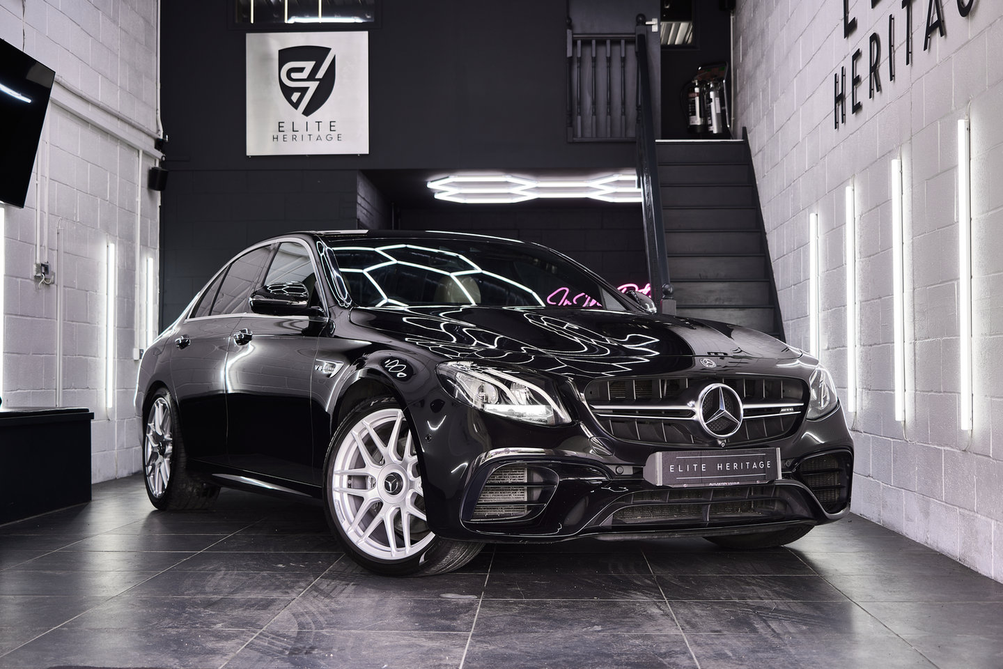 Mercedes E63 at Elite Heritage